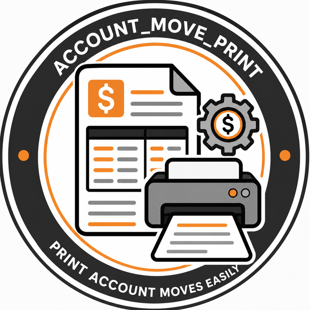 Account Move Print