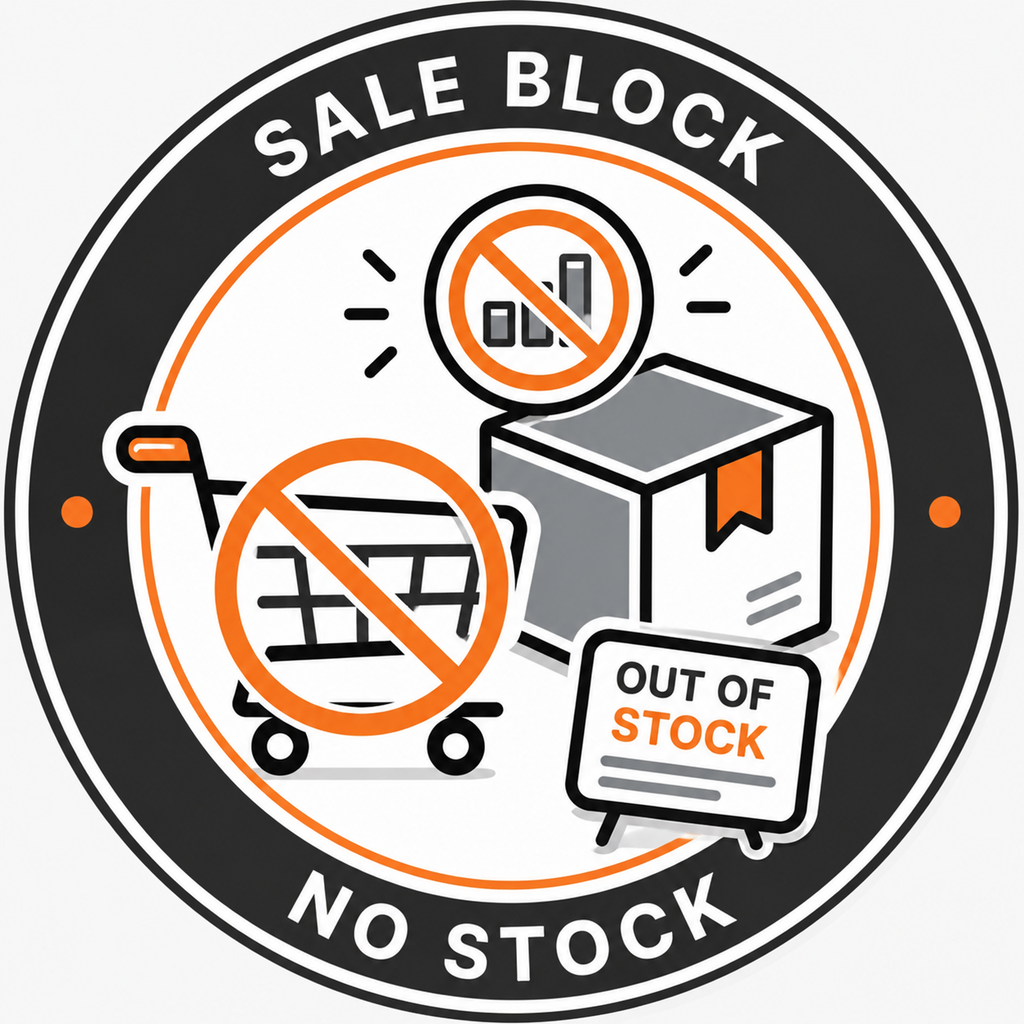 Sale Block no Stock